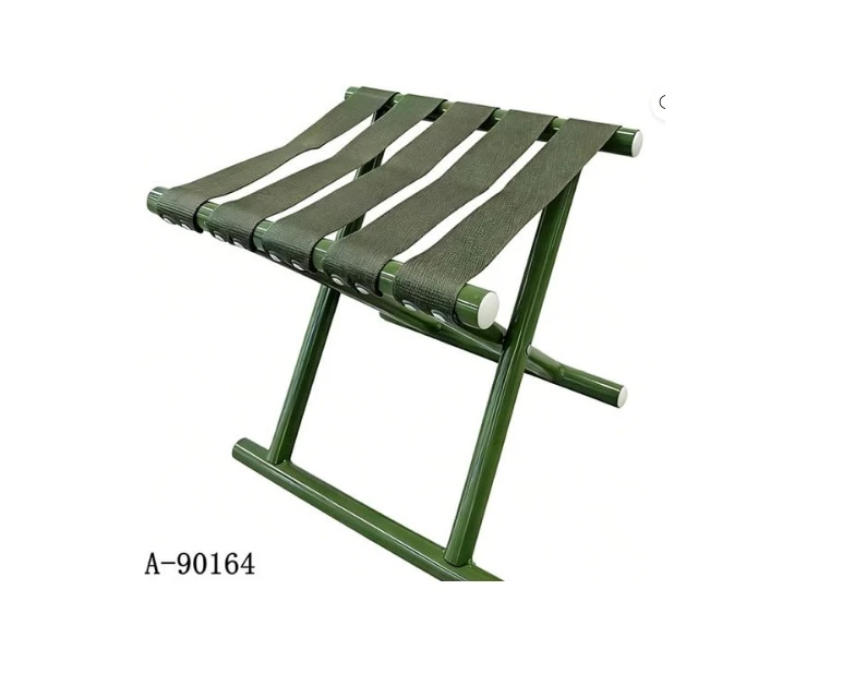 Scaun Pliabil Fier + Textil + Pvc A-90164 Wei